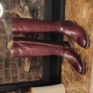 New! Frye Melissa wide calf riding boots size 9